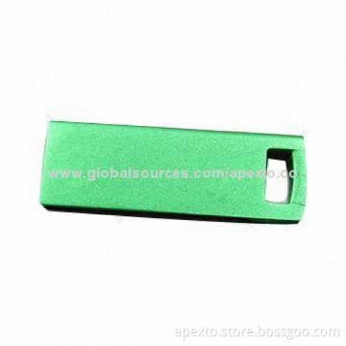 Mini USB Flash Drive with More than 1,000,000-time Data Encryption, Customized Color